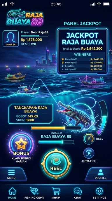 supersvip — layar beranda